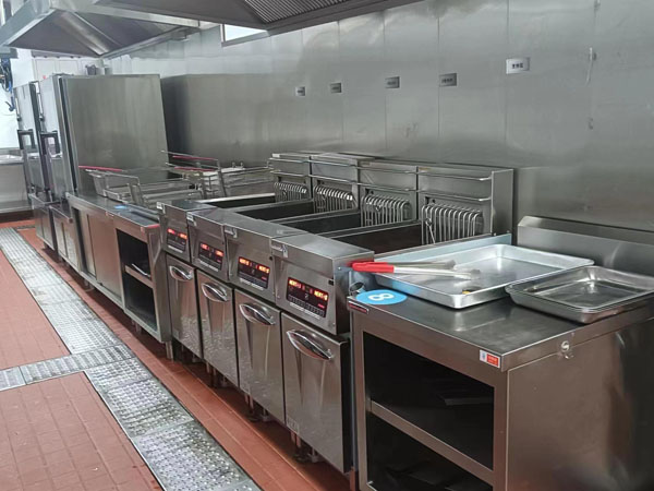 廚房設(shè)備施工現(xiàn)場展示