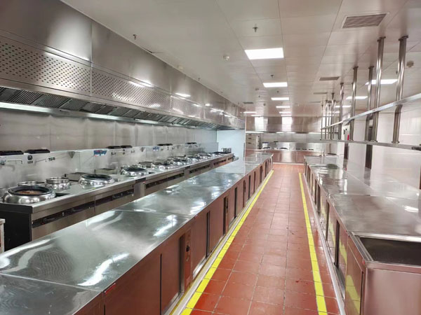 某酒店商用廚具現(xiàn)場展示